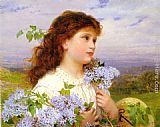 Sophie Gengembre Anderson The Time of the Lilacs painting